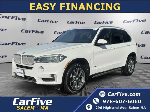 White 2017 BMW X5 xDrive35i for sale in Salem, MA