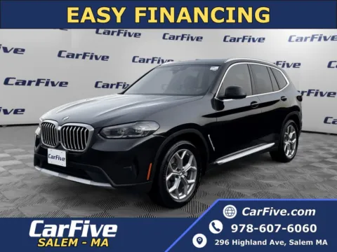 Black 2022 BMW X3 xDrive30i for sale in Salem, MA