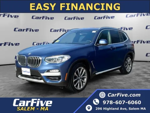 Blue 2019 BMW X3 xDrive30i for sale in Salem, MA