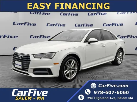 White 2017 Audi A4 2.0T for sale in Salem, MA