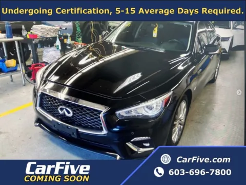 Black 2020 INFINITI Q50 3.0t LUXE for sale in Salem, MA