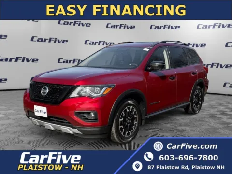 Red 2020 Nissan Pathfinder SL for sale in Salem, MA