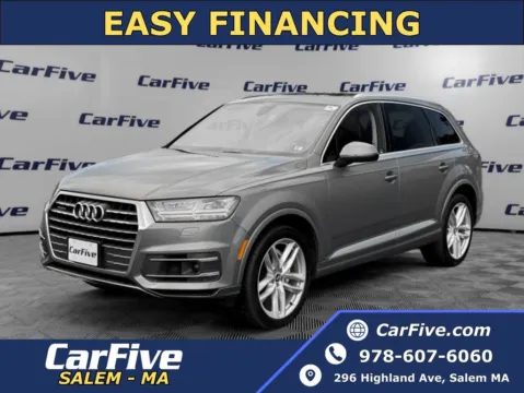 Gray 2017 Audi Q7 3.0T Prestige for sale in Salem, MA