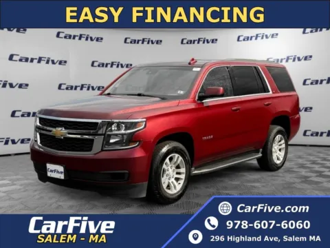 Red 2017 Chevrolet Tahoe LT for sale in Salem, MA