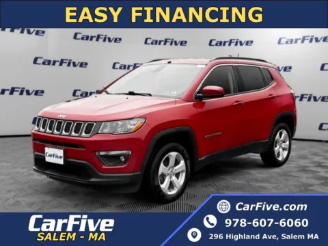 Red 2018 Jeep Compass Latitude for sale in Salem, MA