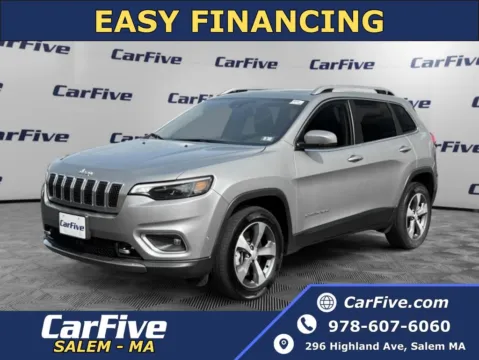 Silver 2021 Jeep Cherokee Limited for sale in Salem, MA