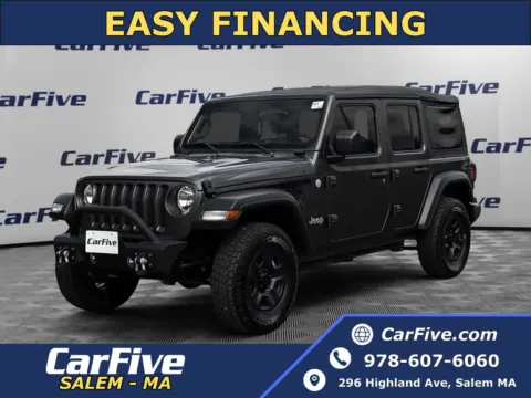 Gray 2021 Jeep Wrangler Unlimited Sport for sale in Salem, MA