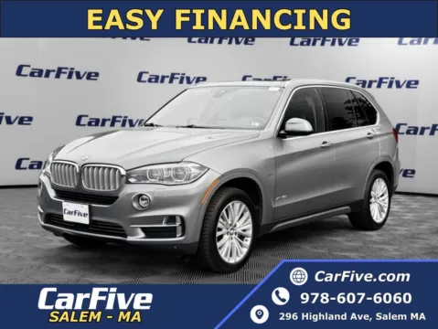 Gray 2016 BMW X5 xDrive50i for sale in Salem, MA