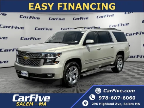 Silver 2017 Chevrolet Suburban LT for sale in Salem, MA