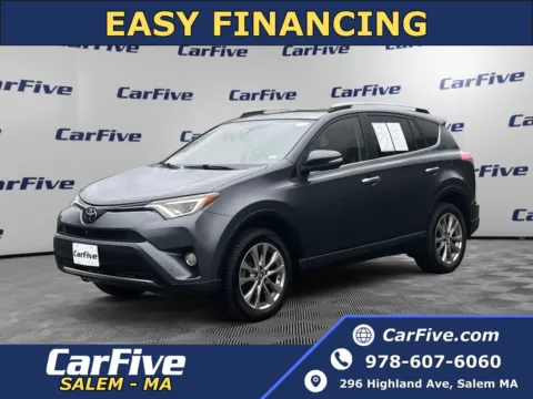 Gray 2018 Toyota RAV4 Limited for sale in Salem, MA
