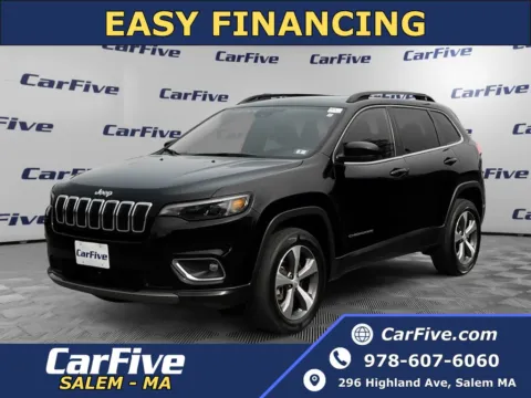 Black 2022 Jeep Cherokee Limited for sale in Salem, MA