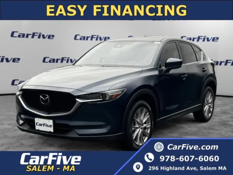 Blue 2020 Mazda CX-5 Grand Touring Reserve for sale in Salem, MA