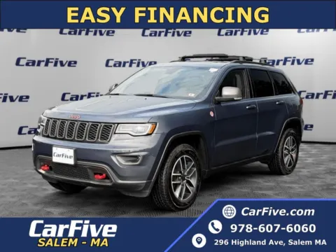 Blue 2021 Jeep Grand Cherokee Trailhawk for sale in Salem, MA