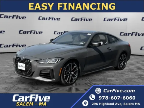 Gray 2021 BMW 4 Series M440i xDrive for sale in Salem, MA
