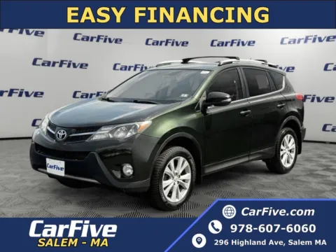 Black 2013 Toyota RAV4 Limited for sale in Salem, MA
