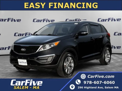 Black 2015 Kia Sportage LX for sale in Salem, MA