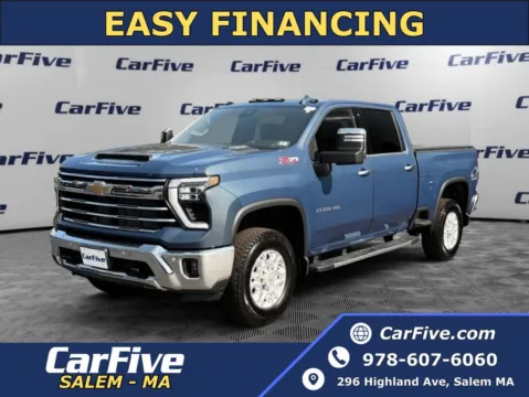 Blue 2024 Chevrolet Silverado 2500HD LTZ for sale in Salem, MA