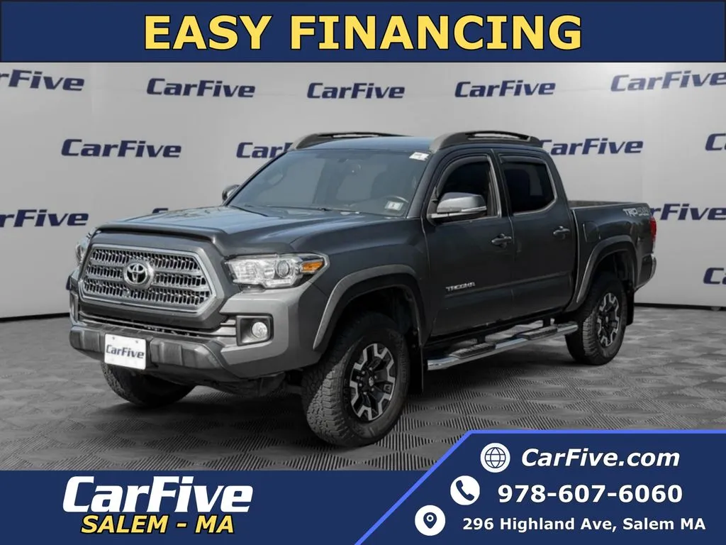 Gray 2016 Toyota Tacoma TRD Off-Road for sale in Salem, MA