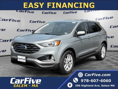 Silver 2021 Ford Edge SEL for sale in Salem, MA