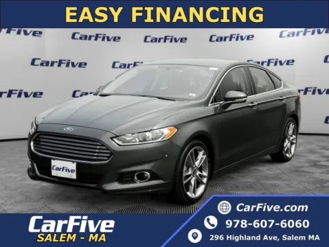 Gray 2015 Ford Fusion Titanium for sale in Salem, MA
