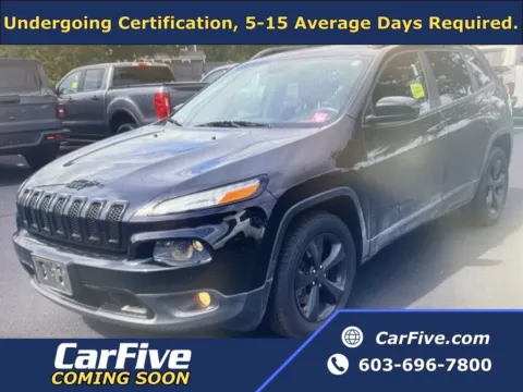 Black 2015 Jeep Cherokee Latitude for sale in Salem, MA