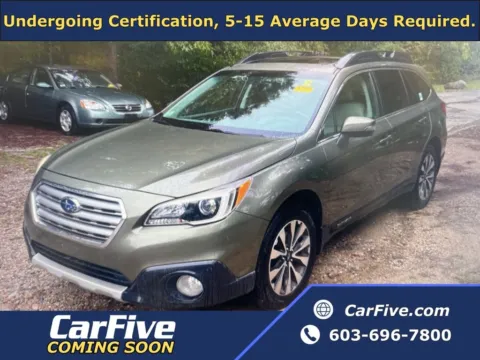 Green 2015 Subaru Outback 2.5i for sale in Salem, MA