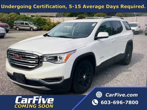 White 2018 GMC Acadia SLT-1 for sale in Salem, MA