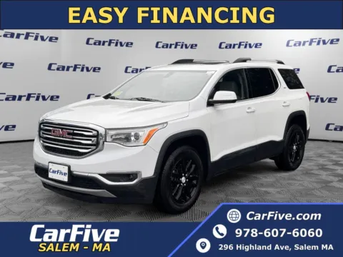 White 2018 GMC Acadia SLT-1 for sale in Salem, MA