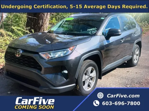 Gray 2021 Toyota RAV4 XLE for sale in Salem, MA