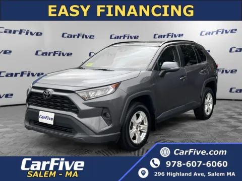 Gray 2021 Toyota RAV4 XLE for sale in Salem, MA