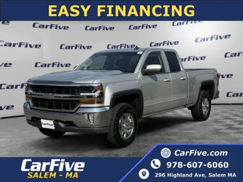 Silver 2018 Chevrolet Silverado 1500 LT for sale in Salem, MA