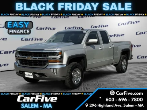 Silver 2018 Chevrolet Silverado 1500 LT for sale in Salem, MA