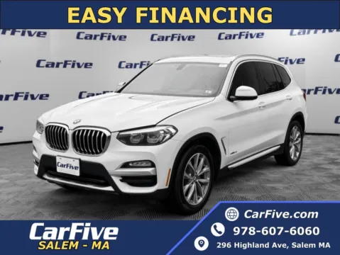 White 2018 BMW X3 xDrive30i for sale in Salem, MA