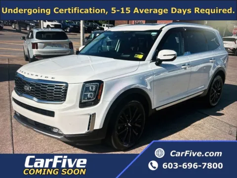 White 2020 Kia Telluride SX for sale in Salem, MA