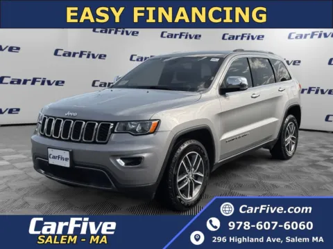 Silver 2017 Jeep Grand Cherokee Limited for sale in Salem, MA