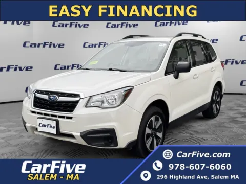White 2018 Subaru Forester 2.5i for sale in Salem, MA