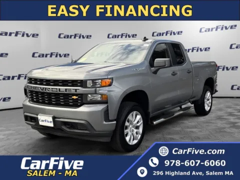 Gray 2020 Chevrolet Silverado 1500 Custom for sale in Salem, MA