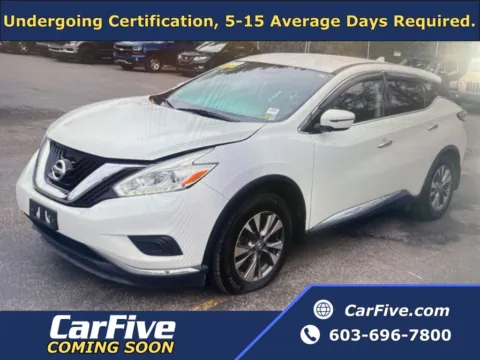 White 2017 Nissan Murano S for sale in Salem, MA