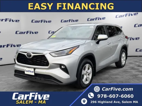 Silver 2023 Toyota Highlander LE for sale in Salem, MA