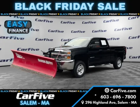 Black 2019 Chevrolet Silverado 2500HD Work Truck for sale in Salem, MA