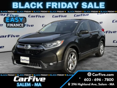 Black 2017 Honda CR-V EX-L for sale in Salem, MA