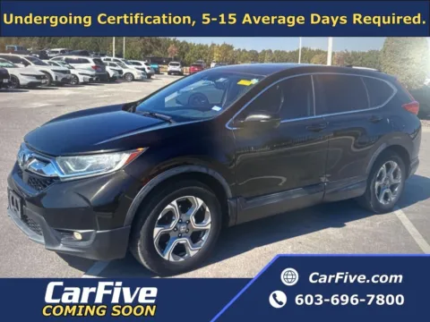 Black 2017 Honda CR-V EX-L for sale in Salem, MA