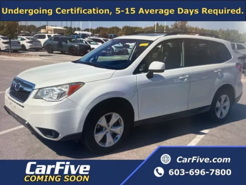 White 2016 Subaru Forester 2.5i Limited for sale in Salem, MA