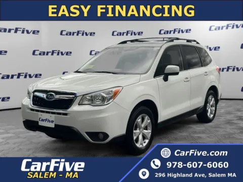 White 2016 Subaru Forester 2.5i Limited for sale in Salem, MA
