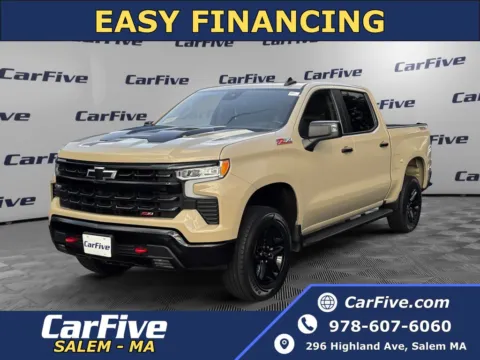Beige 2022 Chevrolet Silverado 1500 LT Trail Boss for sale in Salem, MA