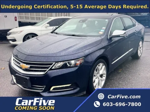 Blue 2017 Chevrolet Impala Premier for sale in Salem, MA