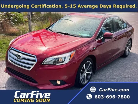 Red 2015 Subaru Legacy 2.5i for sale in Salem, MA