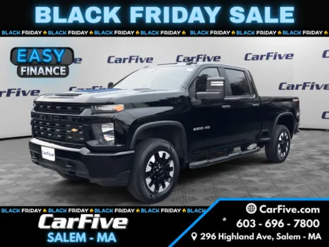 Black 2020 Chevrolet Silverado 2500HD Custom for sale in Salem, MA