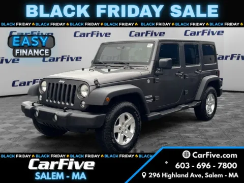 Gray 2014 Jeep Wrangler Unlimited Sport for sale in Salem, MA