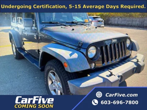 Gray 2014 Jeep Wrangler Unlimited Sport for sale in Salem, MA